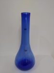Florero cristal azul 45 cm