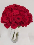 Bouquet minimalista de 50 rosas Ecuador